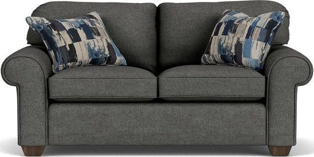Flexsteel® Thornton Gray Ash Loveseat-1