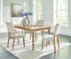 Signature Design by Ashley® Rybergston Light Brown Dining Side Chair-4