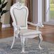 Furniture of America® Manzanita White Arm Chair-1