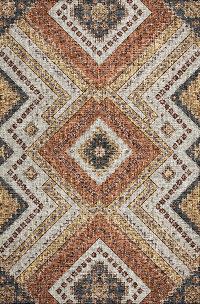 Dalyn™ Rug Company Portico PO5 Copper 5'x8' Area Rug-0