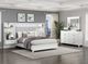 Homelegance® Kidman Gray/White Queen Panel Bed-1