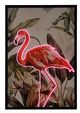 StyleCraft Neon Flamingo II Wall Art-1