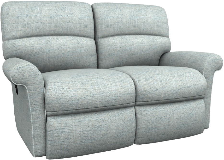 La-Z-Boy® Robin Mist Manual Reclining Loveseat | Love's Furniture
