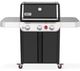 Weber® Genesis E-325 3-Burner Black Freestanding Liquid Propane Grill-0
