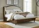 Benchcraft® Sturlayne Beige/Brown California King Upholstered Panel Bed-5