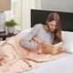 Olliix by Madison Park Liquid Cotton Blush Full/Queen Blanket-2