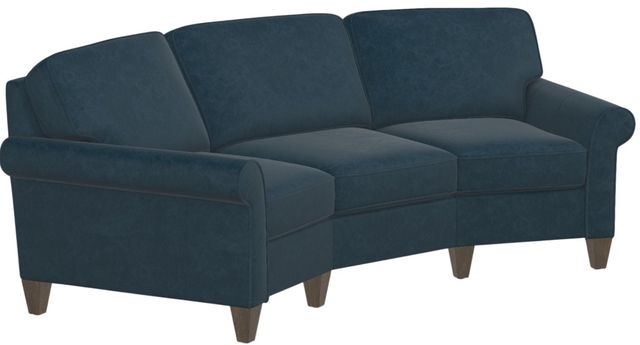 Flexsteel® Customizable Westside Leather Conversation Sofa-3