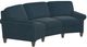 Flexsteel® Customizable Westside Leather Conversation Sofa-3