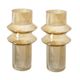 A & B Home Amber Glass Accent Vases-0