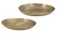 A & B Home Gold Round Plates-0