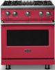 Viking® 5 Series 30" Valentine Pro Style Gas (LP) Range with Polished Chrome Trim-0