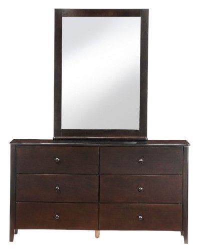Night & Day Furniture™ Zest Cases Dark Chocolate Dresser -1