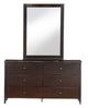 Night & Day Furniture™ Zest Cases Dark Chocolate Dresser -1