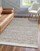 KAS Rugs Darcy Ivory Taupe 5'x8' Area Rug-4