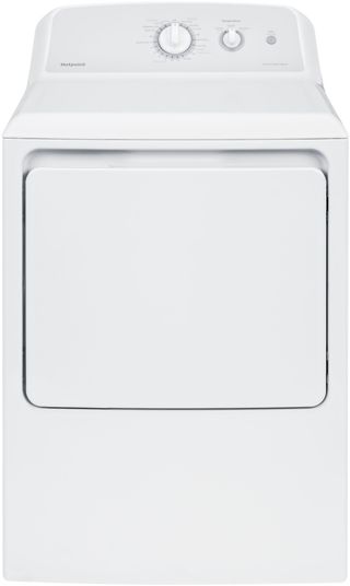 Hotpoint® 6.2 Cu. Ft. White Front Load Electric Dryer