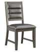 Elements International 14.5 Copper 7-Piece Grey Dining Set-2