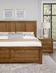 LM Co Home By Vaughan-Bassett Crafted Cherry by Ben & Erin Napier Medium Cherry King Panel Bed-1