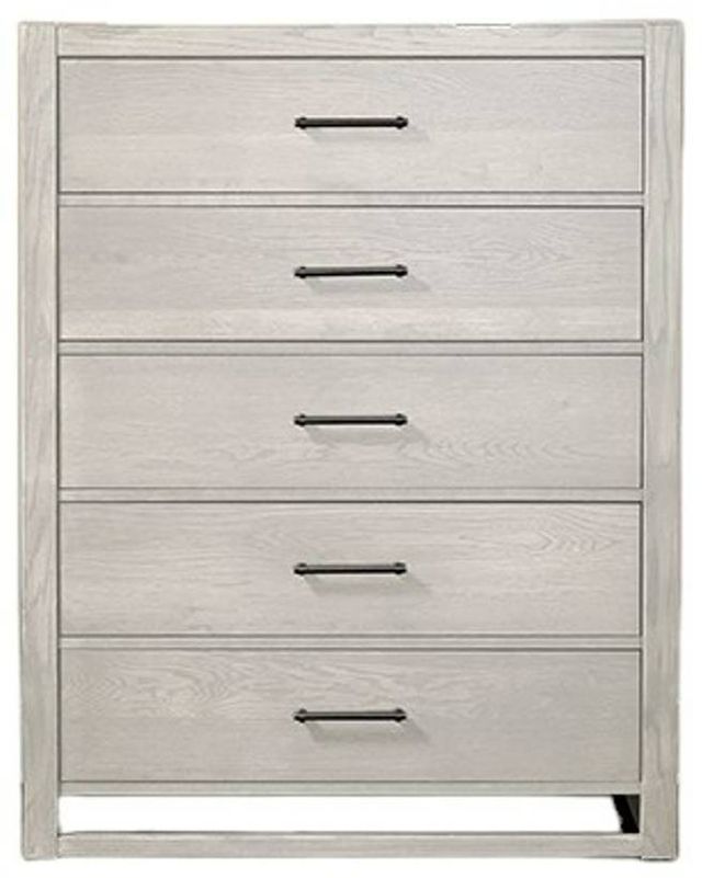 Vaughan-Bassett Lodge & Loft Soft White Oak Chest-0