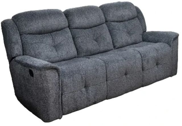 American Wholesale Furniture Havana Cloud Gray Manual Reclining Sofa-0