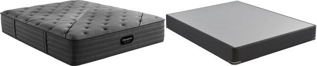 Beautyrest Black® L-Class Innerspring Tight Top Medium Queen Mattress and Standard Foundation-1