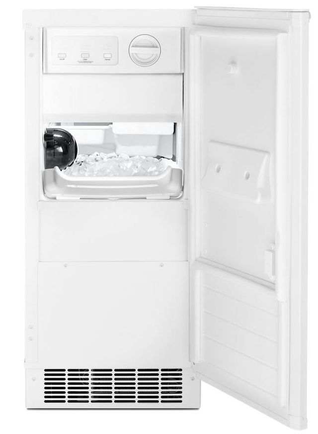 Whirlpool® 15" White Ice Maker-2