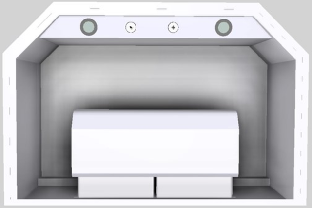Vent-A-Hood® Designer Series 36" White Wall Mounted Range Hood-3