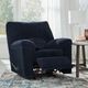 Signature Design by Ashley® SimpleJoy Navy Manual Rocker Recliner-4