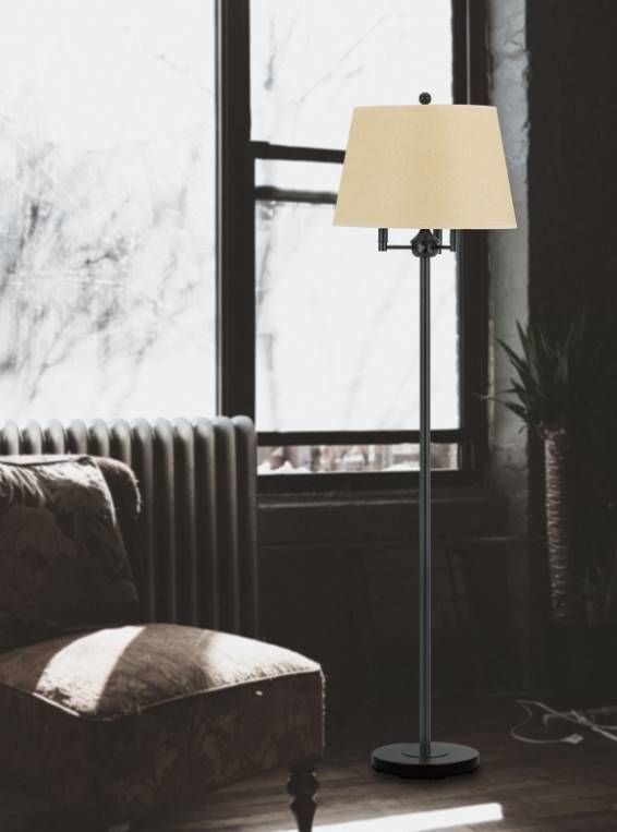 Cal® Lighting & Accessories Andros Dark Bronze Floor Lamp-2
