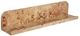 A & B Home Natural Brown 24" Burl Wood Floating Wall Shelf-0