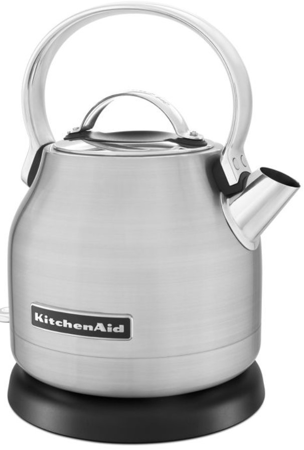 KitchenAid 1.25 L Brushed Stainless Steel Electric Kettle MVB Appliance Mattress Ocala and Leesburgh FL