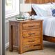 Country Classic Collection Customizable Homestead 3-Drawer Nightstand-2
