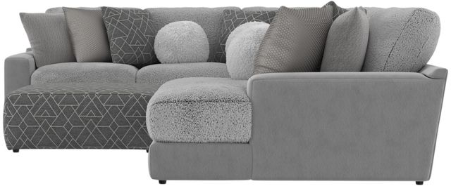Jackson Furniture Canyon 5-Piece Gray/Platinum/Zinc Right-Arm Facing Sectional and Ottoman-4