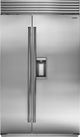 Sub-Zero® Classic Series 28.4 Cu. Ft. Stainless Steel Built In Side-by-Side Refrigerator-3