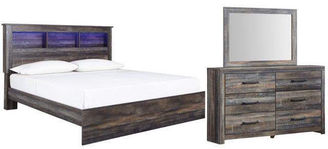 Signature Design by Ashley® Drystan 3-Piece Multi King Panel Storage Bed Set-0