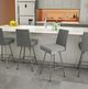 Amisco Customizable Linea Swivel Bar Stool-2