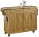 homestyles® Create-a-Cart Natural Wood Kitchen Cart-0