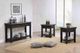 ECI FuECI Furniture Ashford Brown Sofa Table with Distressed Black Base-1