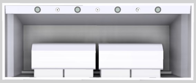 Vent-A-Hood® Designer Series 60" White Wall Mounted Range Hood-3