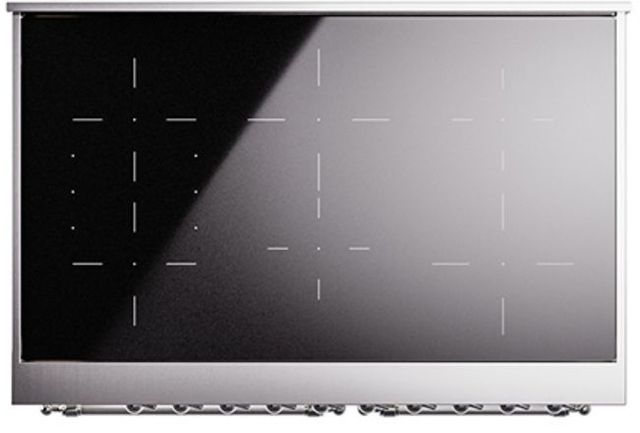 Ilve® Nostalgie II Series 40" Antique White Pro Style Induction Range-2