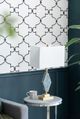 A & B Home Green/White Table Lamp-3