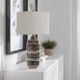 Uttermost® Roan Taupe Artisian Table Lamp-1