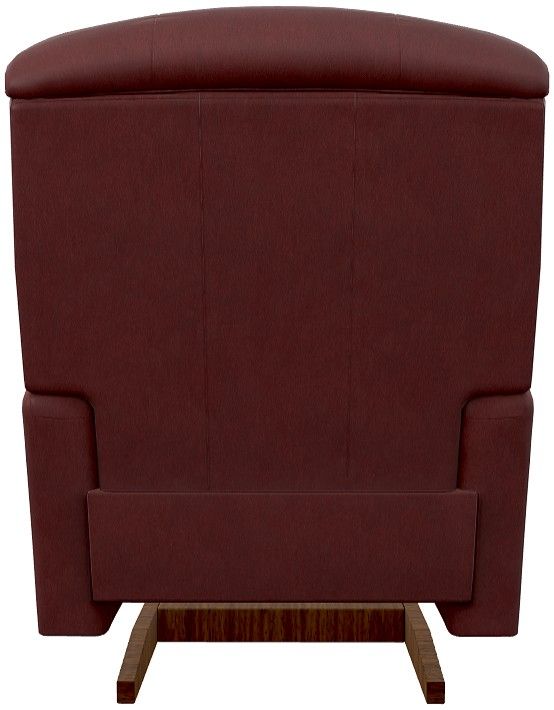 La-Z-Boy® Reed Wine Leather Power Rocking Recliner with Headrest-4