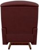 La-Z-Boy® Reed Wine Leather Power Rocking Recliner with Headrest-4