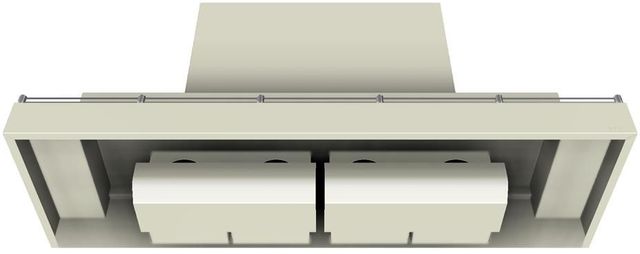 Vent-A-Hood® 66" Biscuit Contemporary Wall Mount Range Hood-3