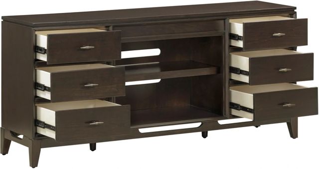 aspenhome® Sutton French Roast 65" Fireplace Console-1