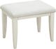 Pulaski™ Camila White Vanity Stool-0