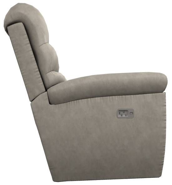 La-Z-Boy® Joshua Pebble Power Wall Recliner with Headrest and Lumbar-2