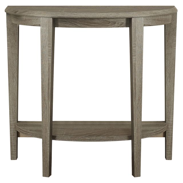 Monarch Specialties Inc. 36"L Dark Taupe Hall Console Table -0