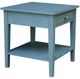 John Thomas Furniture® Destinations Spencer Ocean Blue End Table-3