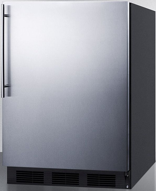 Accucold® by Summit® 5.5 Cu. Ft. Stainless Steel Under the Counter Refrigerator-1